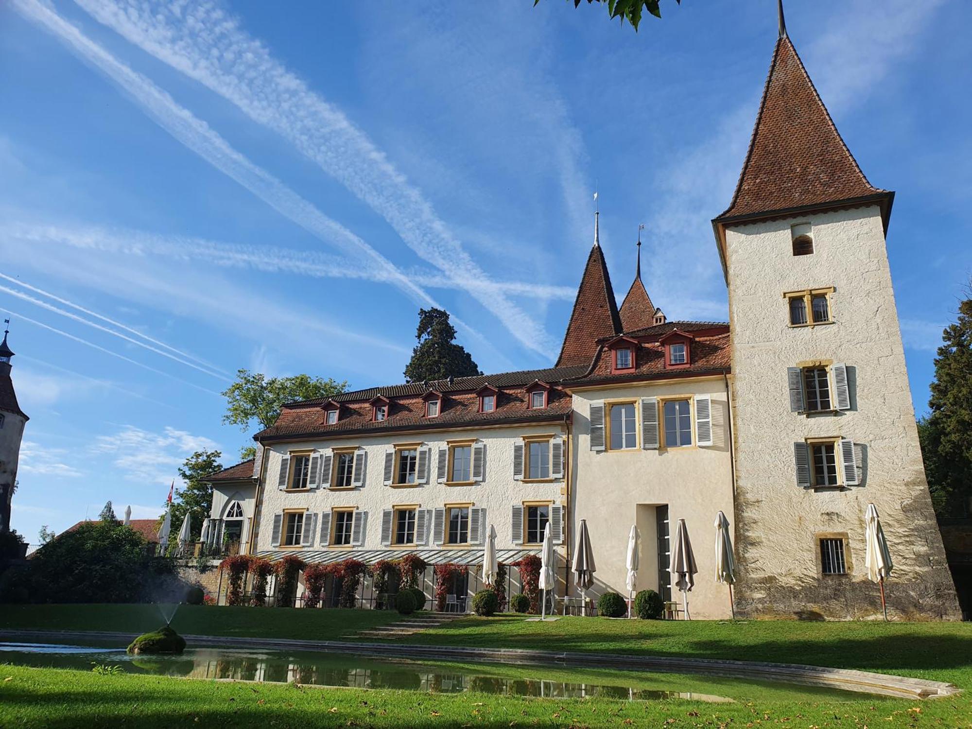 Schloss Münchenwiler Murten Exterior foto